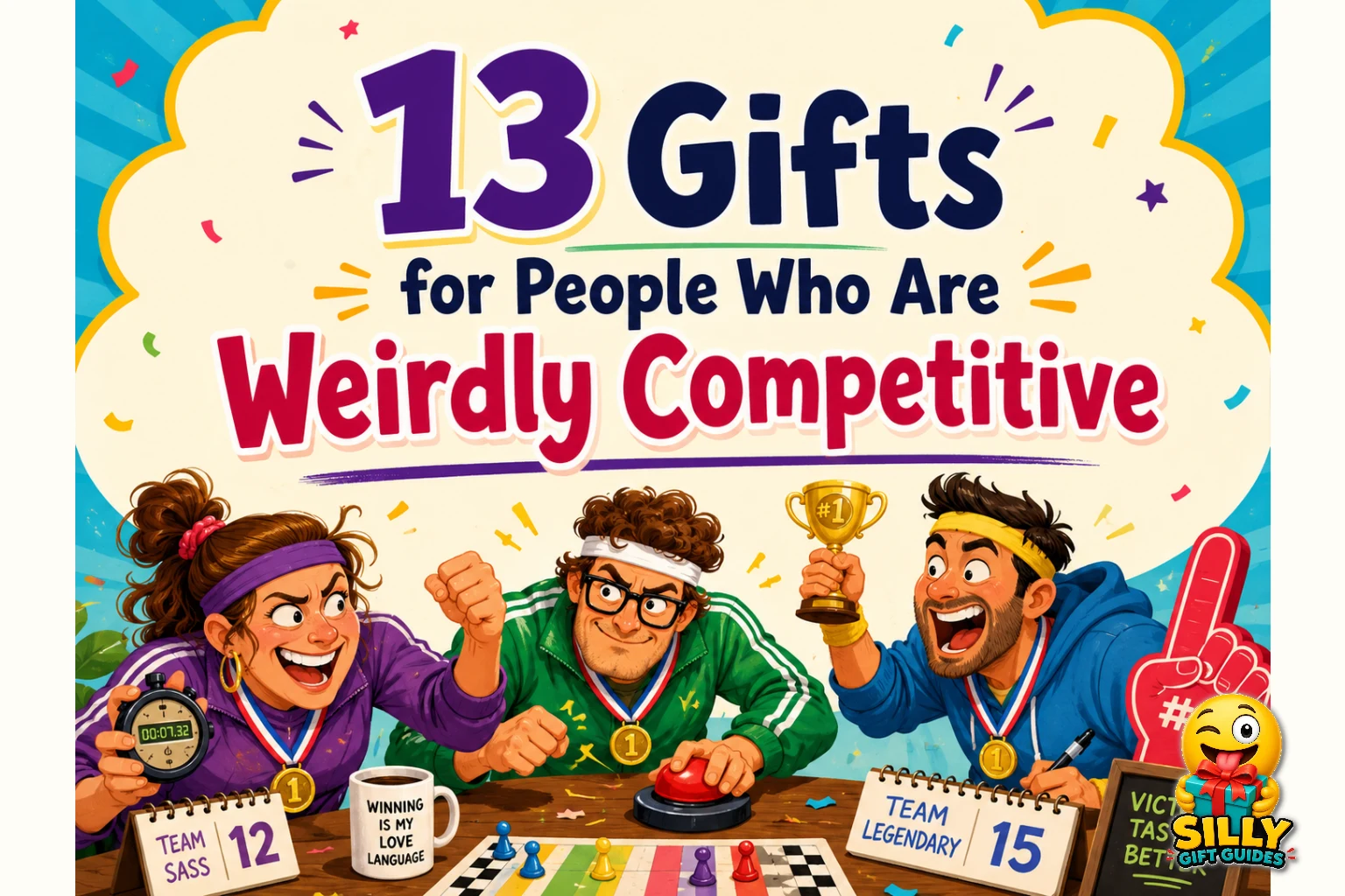 13 Gifts for People Who Are Weirdly Competitive guide cover