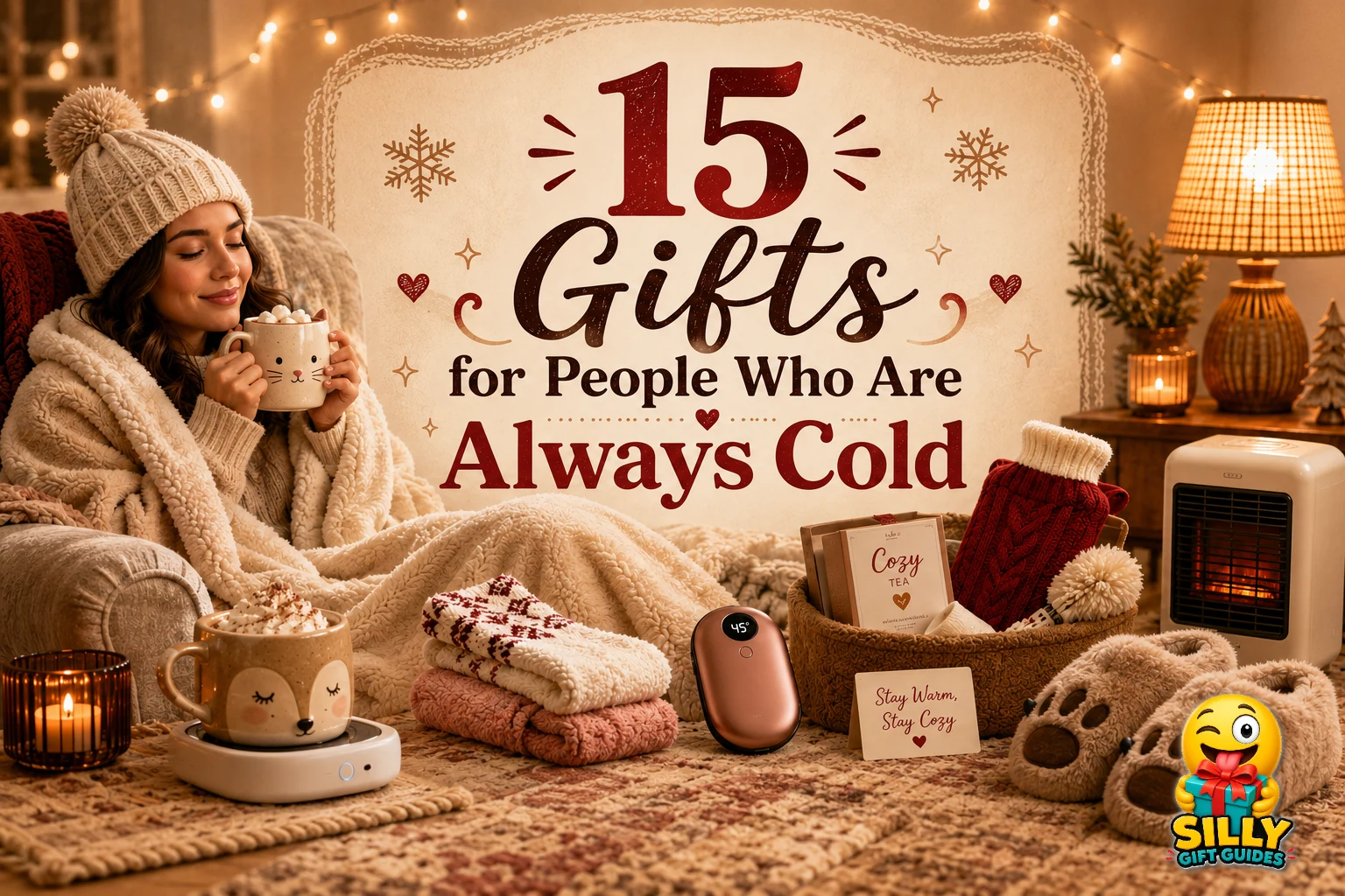 15 Gifts for People Who Are Always Cold guide cover