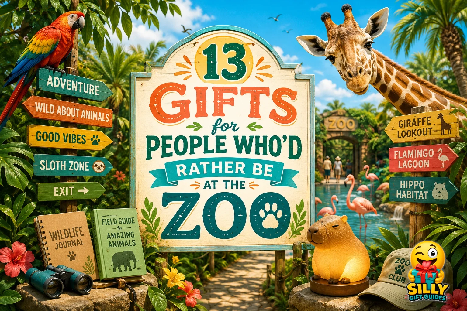 13 Gifts for People Who’d Rather Be at the Zoo guide cover