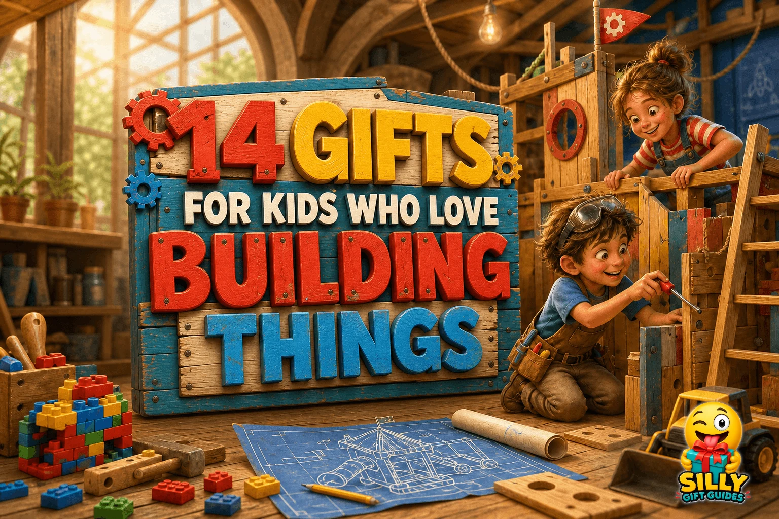 14 Gifts for Kids Who Love Building Things guide cover