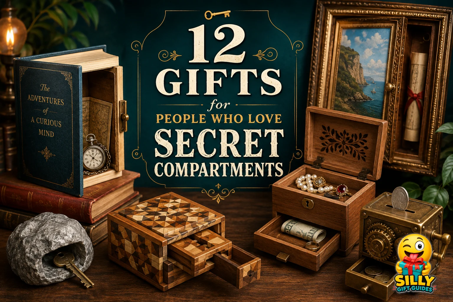 12 Gifts for People Who Love Secret Compartments guide cover