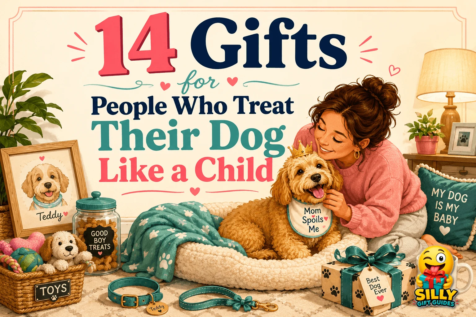 14 Gifts for People Who Treat Their Dog Like a Child guide cover