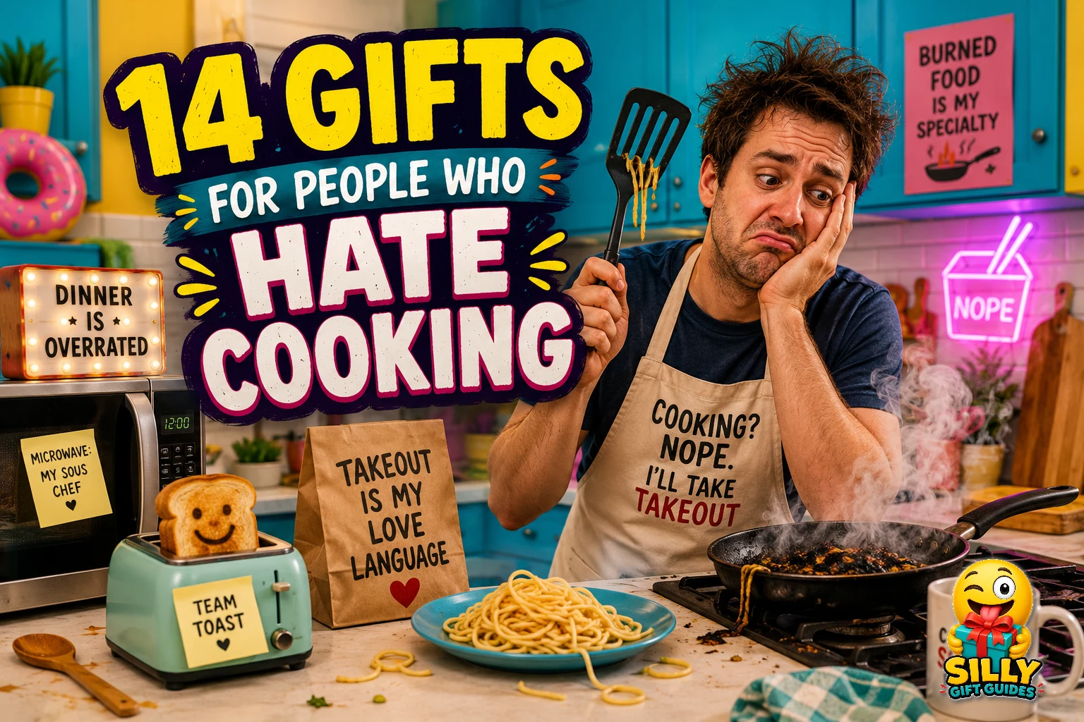 14 Gifts for People Who Hate Cooking guide cover