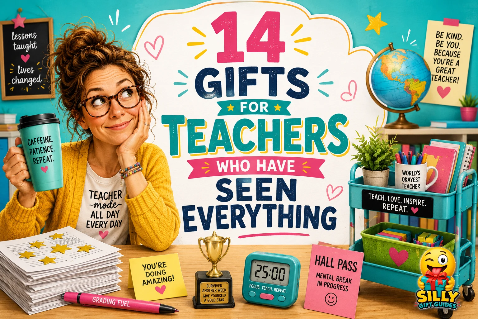 14 Gifts for Teachers Who Have Seen Everything guide cover