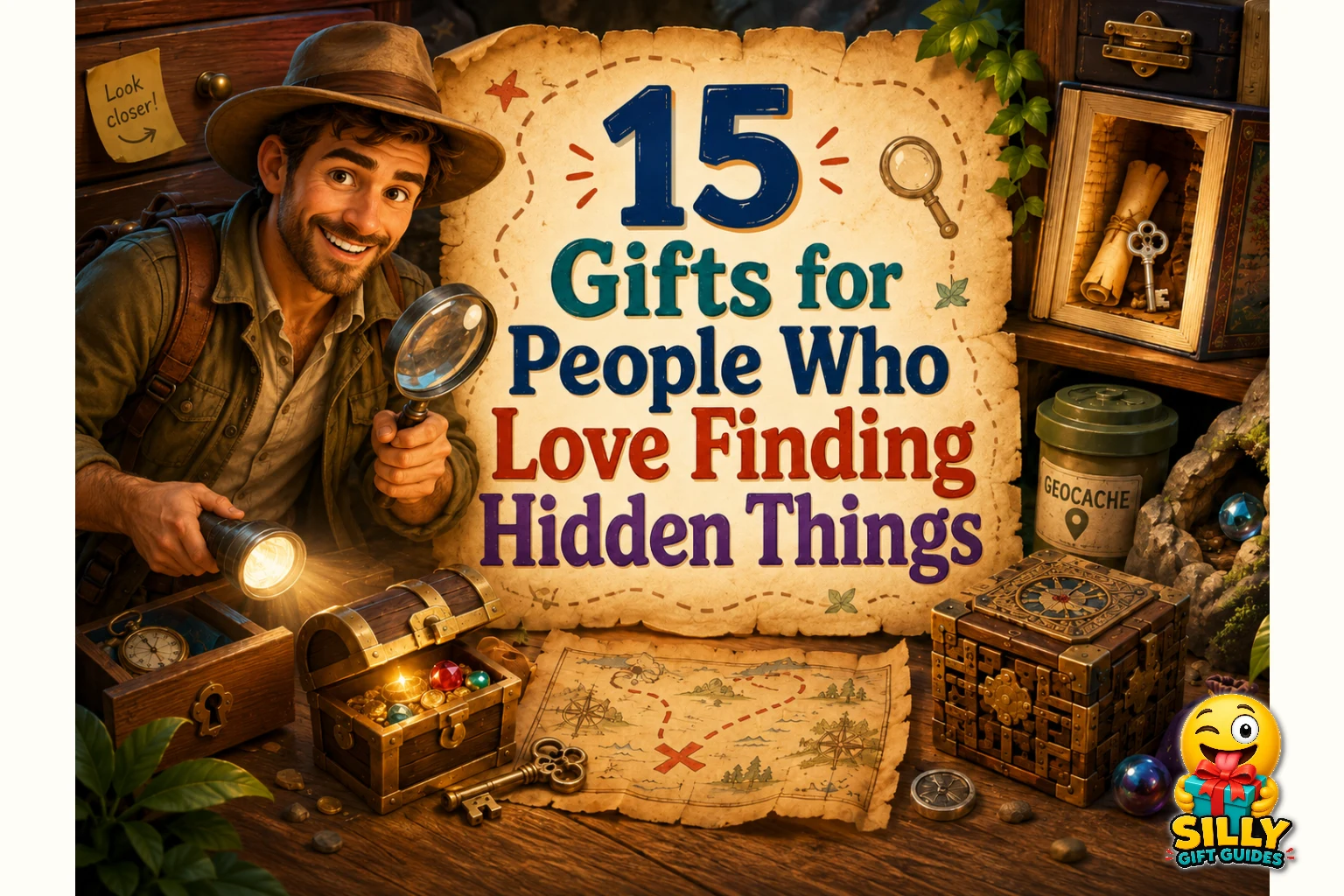 15 Gifts for People Who Love Finding Hidden Things guide cover