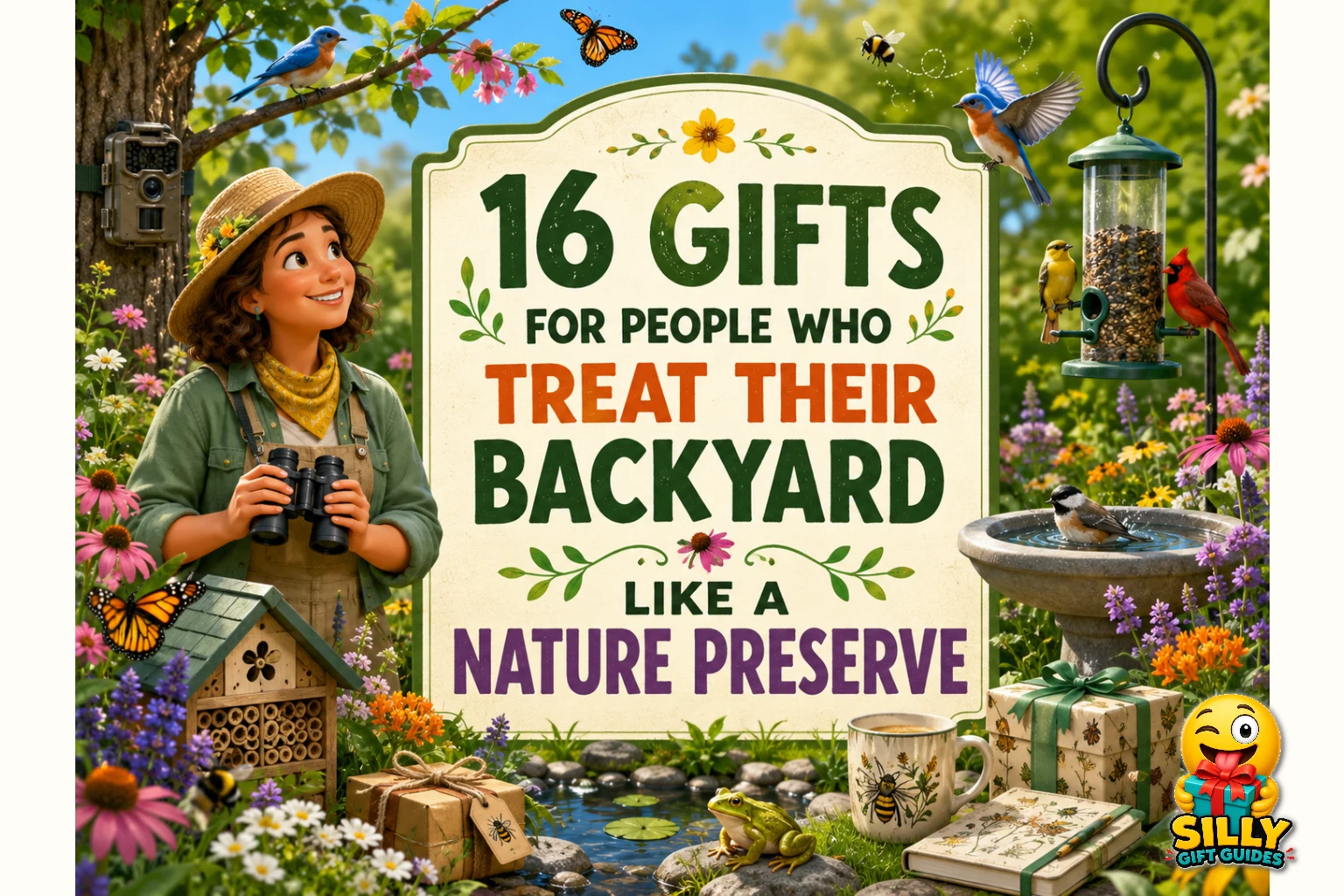 16 Gifts for People Who Treat Their Backyard Like a Nature Preserve guide cover
